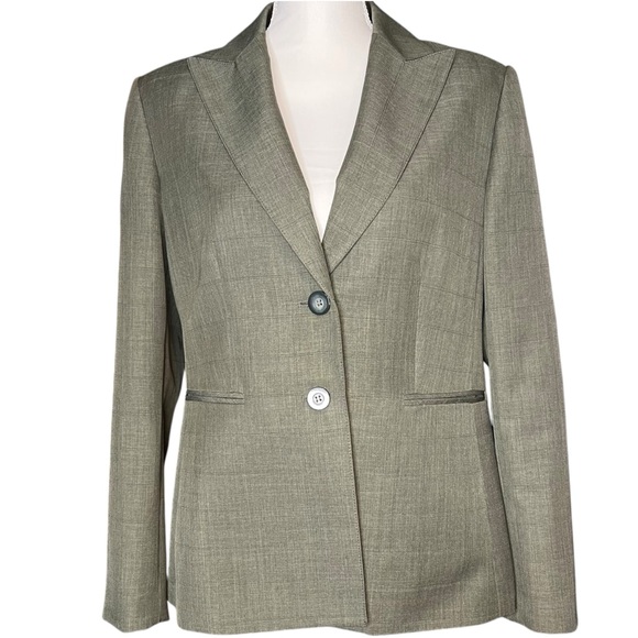 Evan-Picone Suit Women’s Suit Jacket Size 12 Olive Green - Picture 1 of 9
